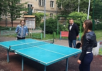 В ОСП Москва прошел турнир по пинг-понгу
